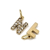 304 Stainless Steel Rhinestone Pendants STAS-B108-03G-A-2