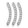 304 Stainless Steel Curved Tube Beads LS-STAS-M071-03I-P-1