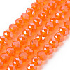 Electroplate Glass Beads Strands EGLA-A034-T8mm-A23-1