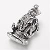 304 Stainless Steel Pendants STAS-P137-15AS-2