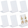 12Pcs Acrylic Earring Display Stands EDIS-CP0001-02-1