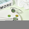 1Pc Stainless Steel Open Cuff Bangles & 1Pc Stainless Steel Pendant Neclace AJEW-SC0004-06E-3