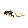 Rack Plating Alloy Enamel Pendants PALLOY-T091-18M-G-2