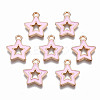 Alloy Enamel Pendants ENAM-S121-027B-1