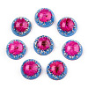 Resin Cabochons RESI-S320-18mm-44-4