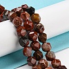 Natural Red Jasper Beads Strands G-C085-A04-01-2