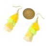 Colorful Tassel Pendants Dangle Earrings for Women EJEW-JE06106-3