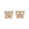 Brass Micro Pave Cubic Zirconia Pendants KK-K407-10G-1