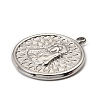 Virgin Mary Theme 304 Stainless Steel Pendants STAS-I356-05P-02-2