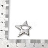316 Surgical Stainless Steel Pendants X-STAS-G349-17P-3