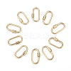 Brass Screw Carabiner Lock Charms LS-KK-T047-07G-1