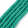 Handmade Polymer Clay Beads Strands CLAY-N008-64-2