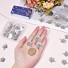 60Pcs Tibetan Style Zinc Alloy Connector Charms FIND-SC0006-52-3
