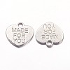 Tibetan Style Alloy Charms TIBEP-A9694-P-RS-2