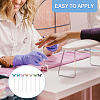 14Pcs 7 Colors Butterfly Alloy Glass Charms Nail Art Decoration MRMJ-TA0001-40-8