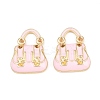 Alloy Enamel Pendants FIND-B062-08G-2