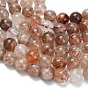 Natural Copper Rutilated Quartz Beads Strands G-L642-B07-12mm-4