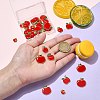 30Pcs 5 Styles Alloy Enamel Pendants ENAM-CJ0006-39-4