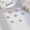 10Pcs 201 Stainless Steel Pendants STAS-LP0002-94-1