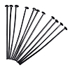 Brass Flat Head Pins KK-HP7.0cm-B-NF-1