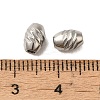 Non-Tarnish 304 Stainless Steel Beads STAS-C094-04B-P-3