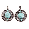 Synthetic Turquoise Pendants G-Q158-03-05-1