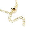 Brass Pendant Necklaces NJEW-B101-04G-03-3