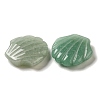 Natural Green Aventurine Carved Healing Shell Figurines G-K353-03F-2