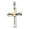 304 Stainless Steel Pendants STAS-H256-05GP-1