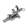 316 Surgical Stainless Steel Big Pendants STAS-Z073-55AS-01-2