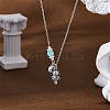 1Pc S925 Sterling Silver Pendants STER-BC0003-20C-4