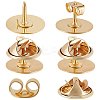 15 Sets Blank Brooches Accessories KK-BBC0015-73-1