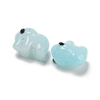 Handmade Transparent Glass Beads GLAA-N0028-01D-1