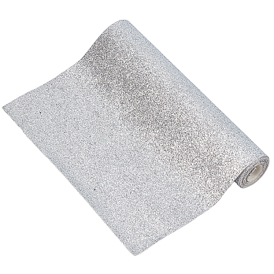 Sparkle PU Leather Fabric AJEW-GF0001-53E-1