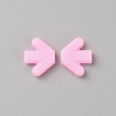 Arrow Silicone Eyeglasses Ear Grips Sleeve Holder AJEW-WH0258-889C-1