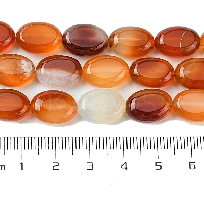 Natural Red Agate(Dyed & Heated) Beads Strands G-K365-B02-01-1