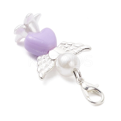 Acrylic Pendant Decorations HJEW-JM04019-01-1