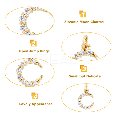 Rack Plating Brass Micro Pave Cubic Zirconia Pendants ZIRC-DC0001-15-1