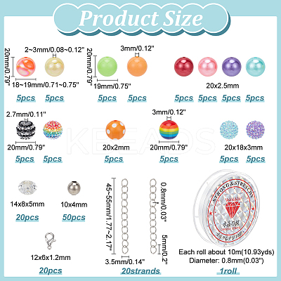 DIY Jewelry Set Making Kit DIY-NB0009-57-1
