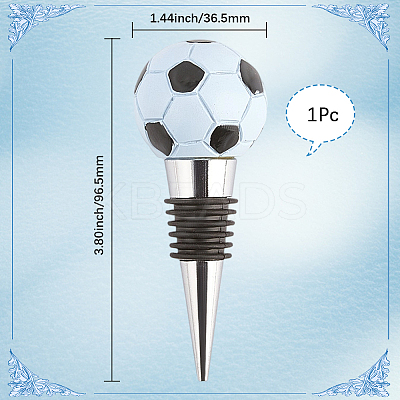 Zinc Alloy Wine Stoppers FIND-WH20040-05E-1