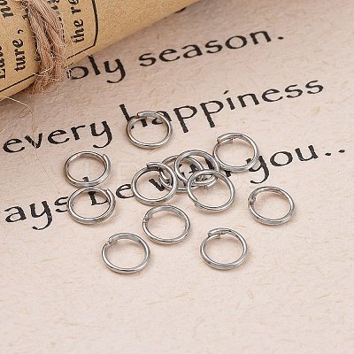Iron Open Jump Rings IFIN-YW0001-08P-1