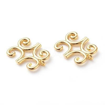 Brass Pendants KK-J278-08G-1