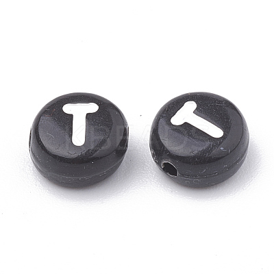 Opaque Acrylic Beads SACR-N002-02T-1