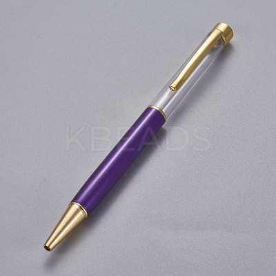 Creative Empty Tube Ballpoint Pens AJEW-L076-A19-1
