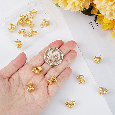 20Pcs Matte Style Alloy Rabbit Charms FIND-SC0003-87-1