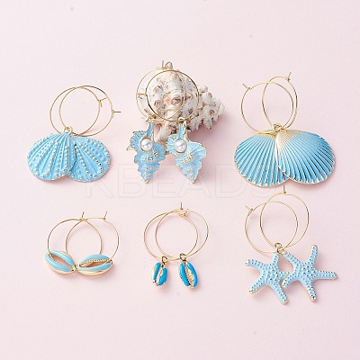 DIY Earring Making DIY-X0098-68C-1