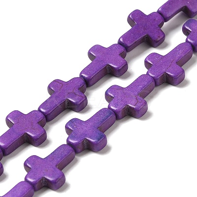 Synthetic Turquoise Dyed Beads Strands G-P507-06A-1