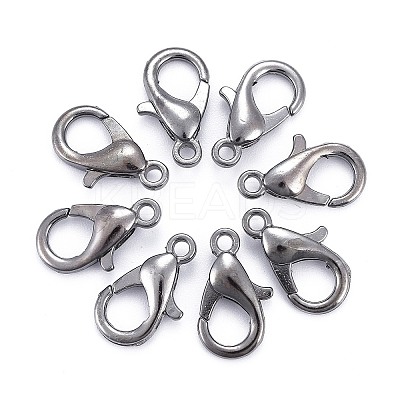 Zinc Alloy Lobster Claw Clasps LS-X-E105-B-1