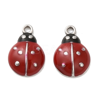 304 Stainless Steel Enamel Charms STAS-S172-03A-P01-1