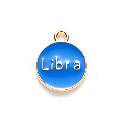 Alloy Enamel Pendants LS-ENAM-S124-01A-02K-1